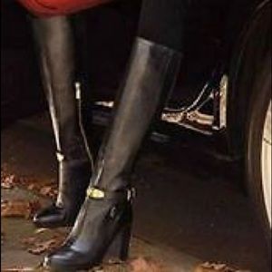 💕MICHAEL MICHAEL KORS Genuine Leather Tall Boots